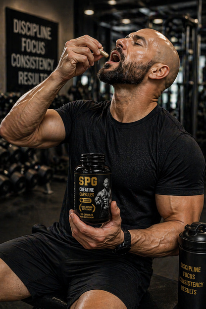 Creatine Monohydrate Capsules – 3000mg